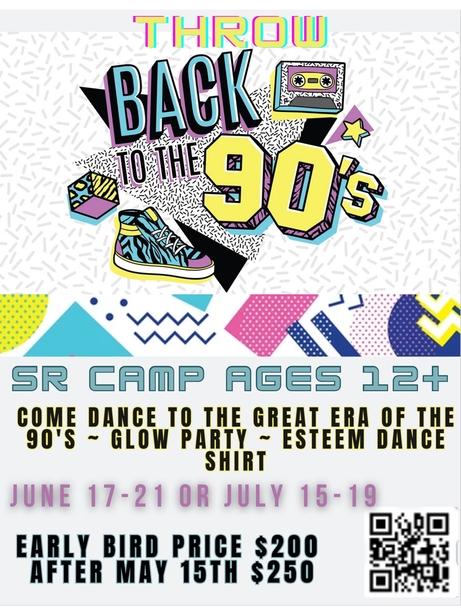 Back to the 90s SR Camp Esteem Dance Draper Utah